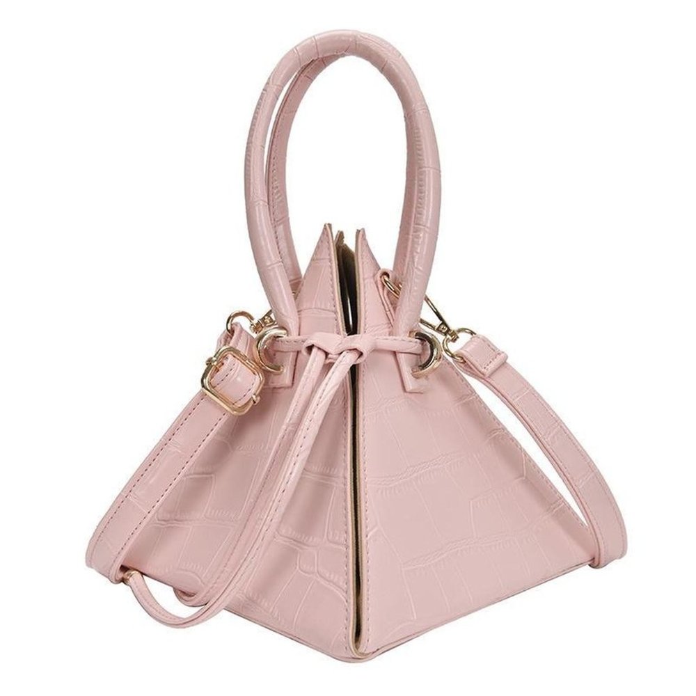 Luxury Crocodile Triangle Handbag